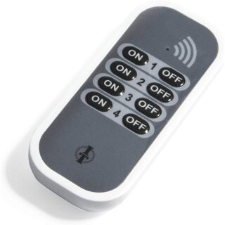 ITS-10 Intertechno  Funk Handsender/Fernbedienung Wetterfest IP55  4-Kanal BULK-Ware